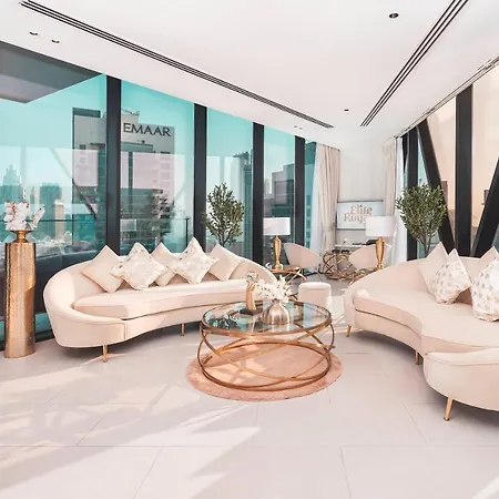 Elite Royal Apartment - Panoramic Burj Khalifa, Fountain & Dubai Skyline View - Marquise Exterior photo