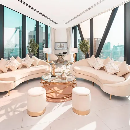 Elite Royal Apartment - Panoramic Burj Khalifa, Fountain & Dubai Skyline View - Marquise Exterior photo