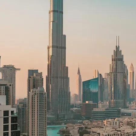 Elite Royal Apartment - Panoramic Burj Khalifa, Fountain & Dubai Skyline View - Marquise Exterior photo