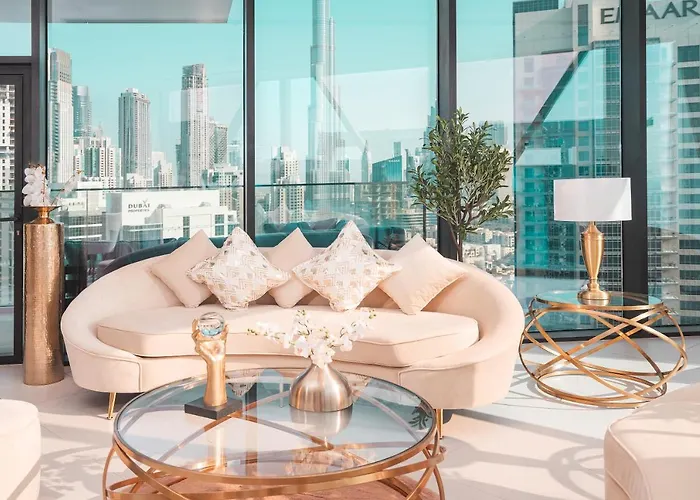 Elite Royal Apartment - Panoramic Burj Khalifa, Fountain & Dubai Skyline View - Marquise
