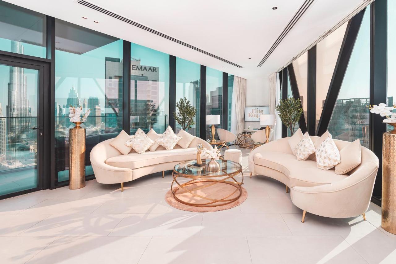 Elite Royal - Panoramic Burj Khalifa, Fountain & Skyline View - Marquise دبي