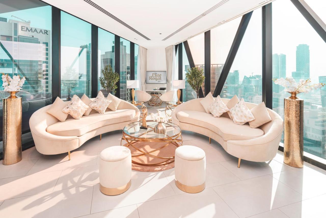 شقة Elite Royal - Panoramic Burj Khalifa, Fountain & Skyline View - Marquise *