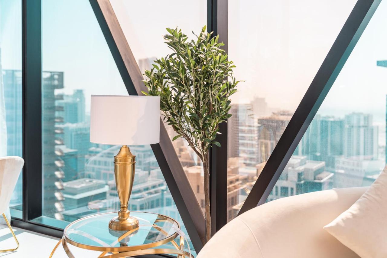 شقة Elite Royal - Panoramic Burj Khalifa, Fountain & Skyline View - Marquise دبي